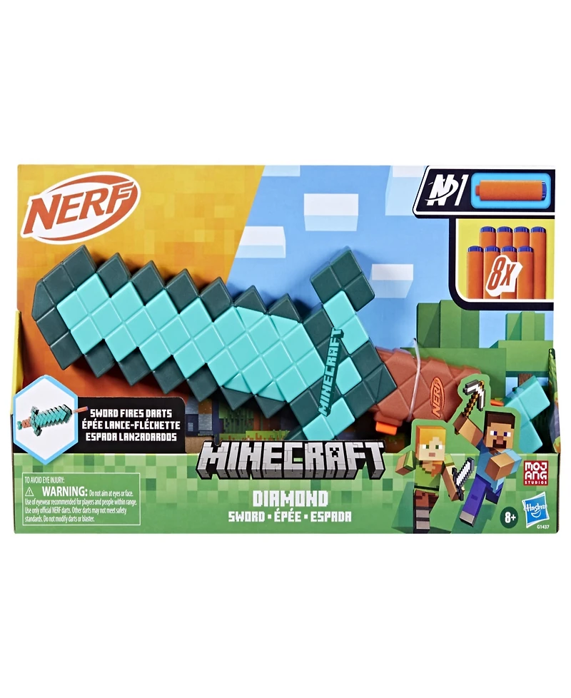 Nerf Minecraft Diamond Sword