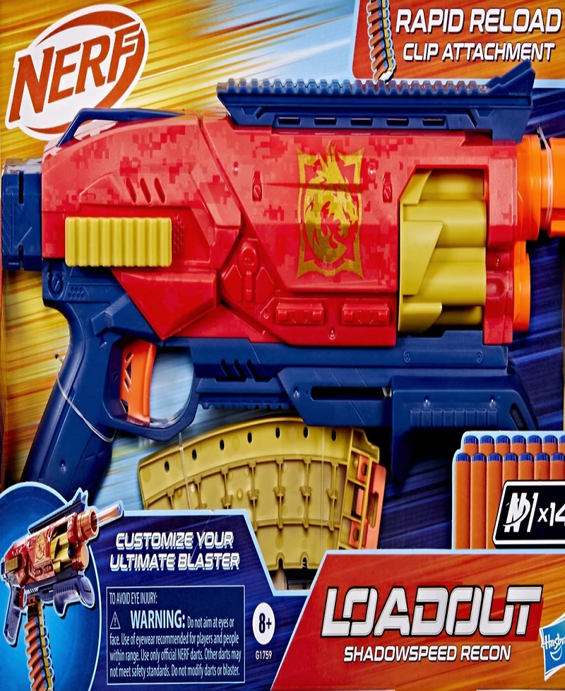 Nerf Loadout Shadowspeed Recon Blaster