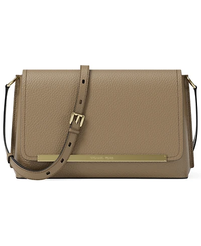 Michael Kors Women's Evelyn Medium Flap Crossbody Bag