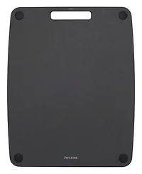 Zwilling Plant Fiber 14x11.25" Slate with Juice Grooves and Silicone Feet Cutting Board