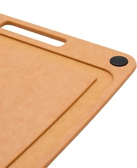 Zwilling Plant Fiber 14x11.25" Natural with Juice Grooves and Silicone Feet Cutting Board