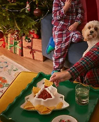 Spode Christmas Tree Tree Chip Dip