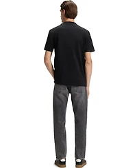 Boss by Hugo Men's Micro Pattern Mercerized-Cotton T-Shirt