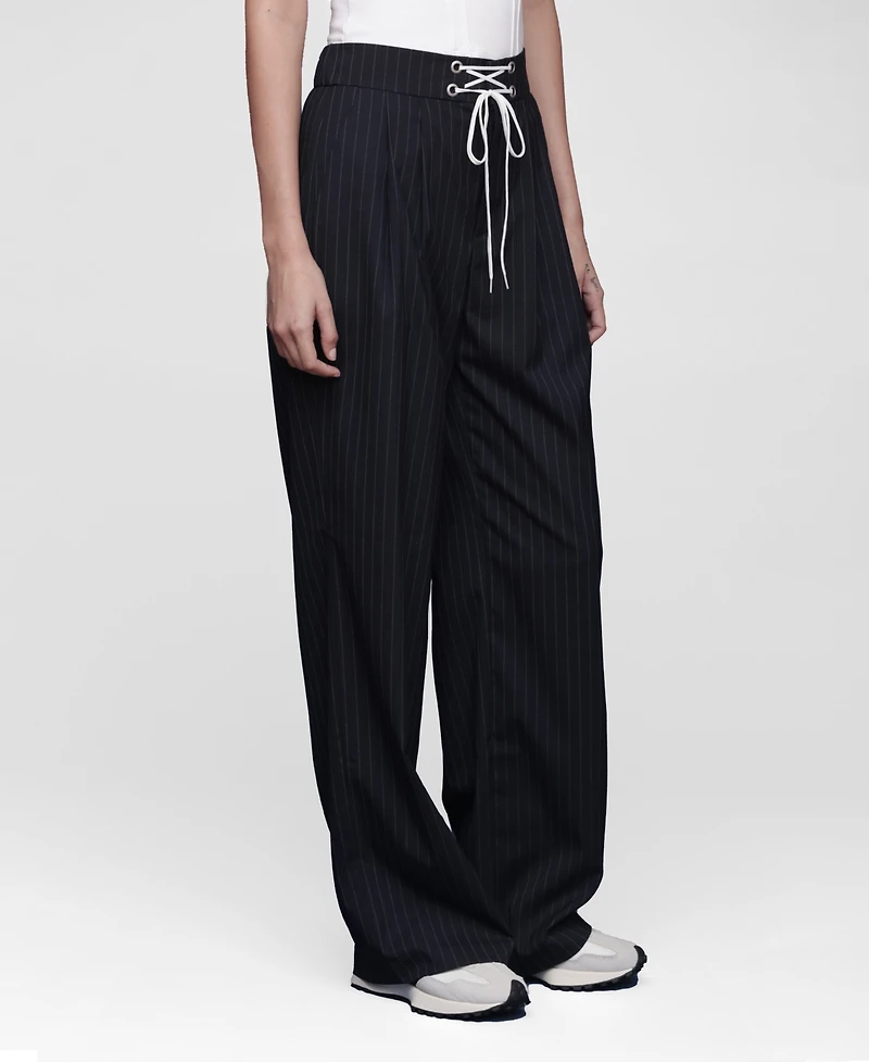 Avec Les Filles Women's Wide Leg Trousers