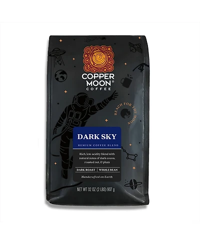 Whole Bean Coffee, Dark Sky Blend, 2 lbs
