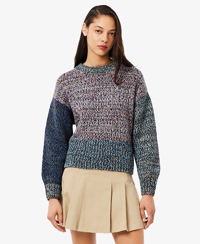 Lacoste Usa Women's Crew Neck Sweater