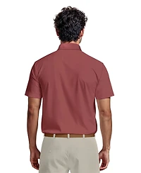 Pga Tour Men's Airflux Regular-Fit Mesh Performance Golf Polo Shirt