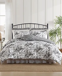 Laura Ashley Toile Delight Cotton 7-Pc. Comforter Bonus Set
