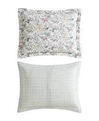 Laura Ashley Bramble Floral Cotton 3-Pc. Quilt Set, King