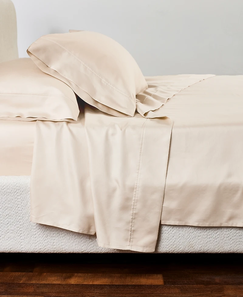 Heritage Home 800-Thread Count Cotton-Blend 4-Pc. Sheet Set, Queen