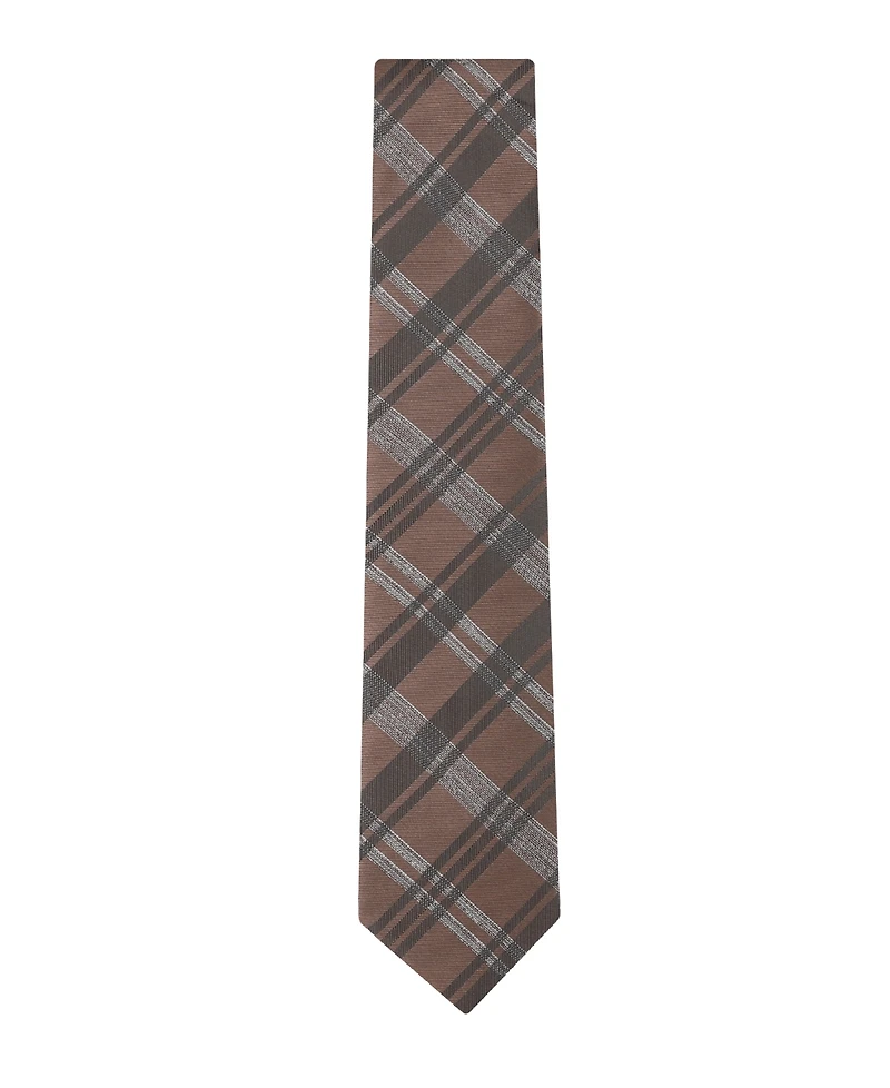 Calvin Klein Men's Layla Plaid Classic Tie