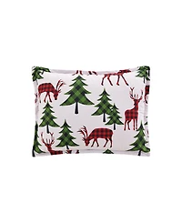 Sunham Plaid Deer Reversible 3-Pc. Comforter Sets