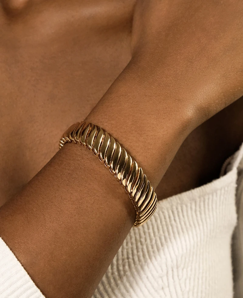 Sterling Forever Bethany Ripple Watch band Bracelet