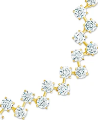 Sterling Forever Carson Cubic Zirconia Classic Tennis