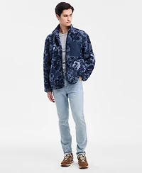 Sun + Stone Men's Creed Faux Sherpa Jacket, Macy's Exclusive