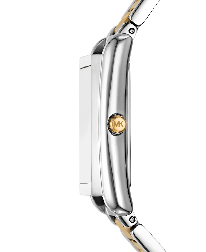 Michael Kors Women's Essex Three-Hand Two-Tone Stainless Steel Watch, 26x36mm