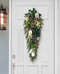 Puleo 28" Pre-Lit Adorned Swag