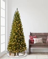 Puleo 6.5' Pre-Lit Artificial Wyoming Pine Tree with Multi-Function Led Lights