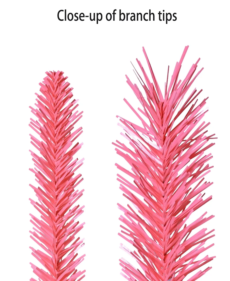 Puleo 9' x 10" Artificial Round Valley Pine Garland
