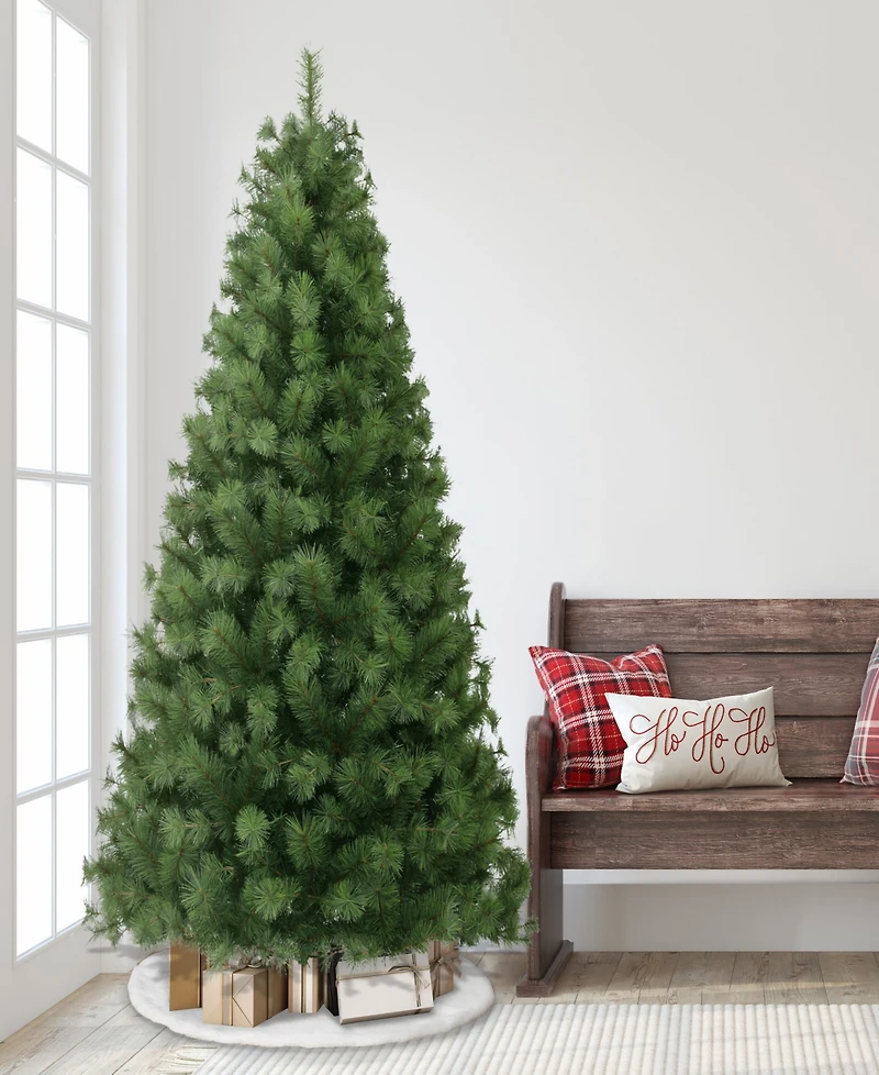 Puleo 7.5' Unlit Artificial Colorado Pine Christmas Tree