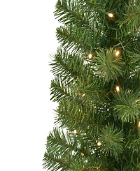 Puleo 5-Pc. Pre-Lit Artificial Christmas Decor Set
