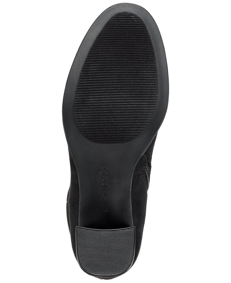Style & Co Women's Reneee Scrunch Mid Shaft Boots, Macy's Exclusive