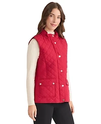 Jones New York Women's Patch Pocket Vest Jacket