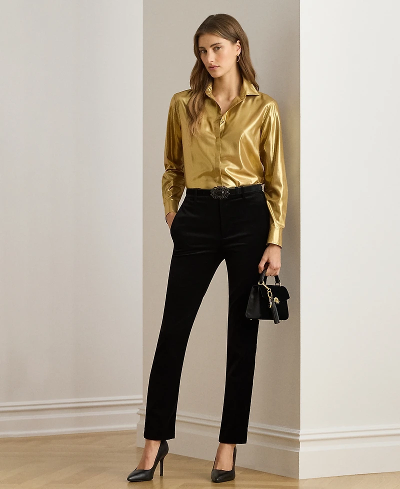 Lauren Ralph Petite Long Sleeve Shirt