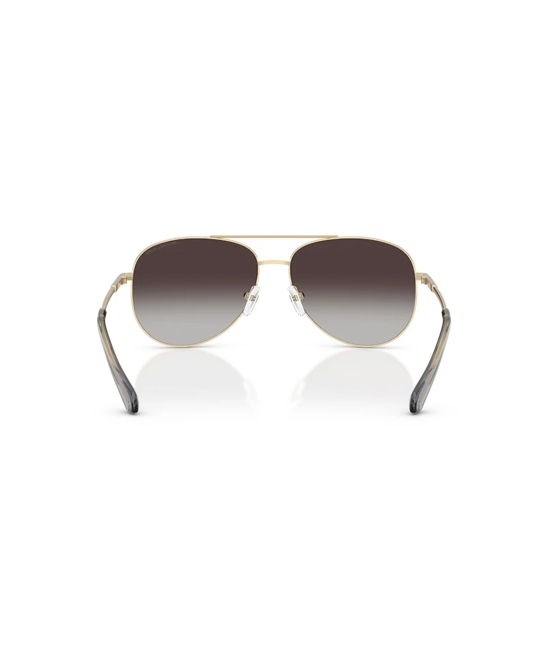 Michael Kors Women's Pilot Sunglasses, Perledo MK1172