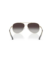 Michael Kors Women's Pilot Sunglasses, Perledo MK1172