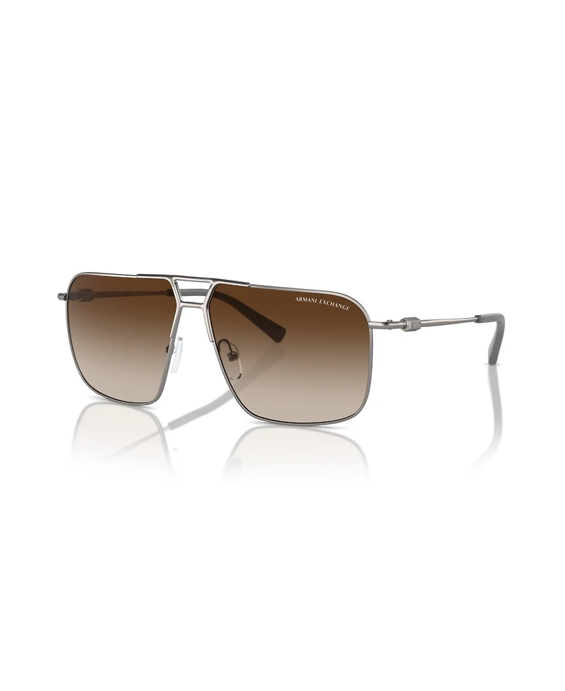 Armani Exchange Men's Polarized Sunglasses, AX2050S
