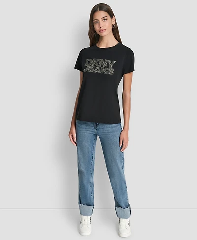 Dkny Jeans Women's Short Sleeve Crewneck T-shirt