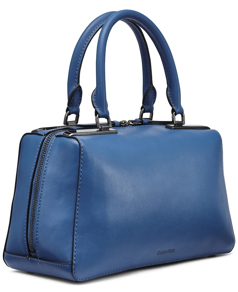 Calvin Klein Lori Top Zipper Convertible Satchel