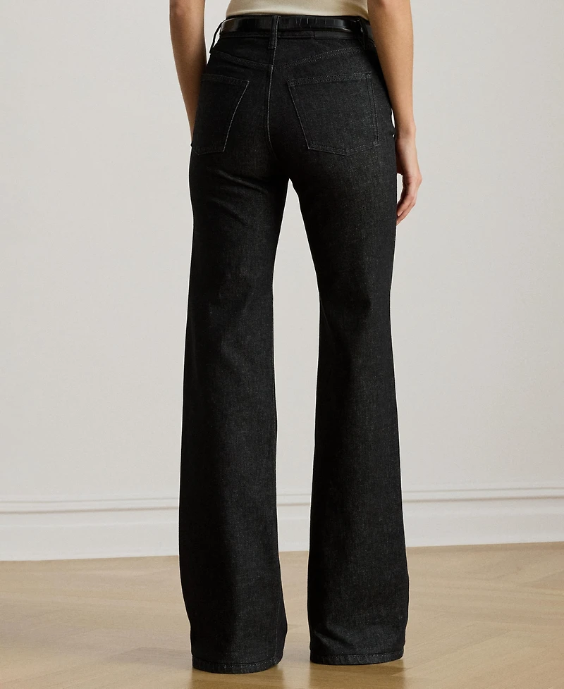 Lauren Ralph Women's High Rise Flare Jeans