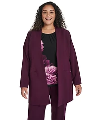 Calvin Klein Plus Long Sleeve Blazer