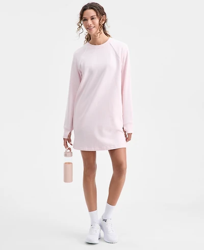Id Ideology Women's Piped Sweatshirt Dress, Macy's Exclusive