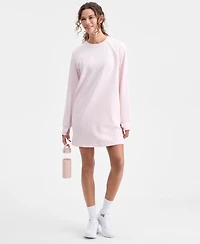 Id Ideology Women's Piped Sweatshirt Dress, Macy's Exclusive