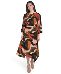 Jessica Howard Women's Dolman Sleeve Crewneck Dress