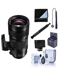 Panasonic Lumix S Pro 70-200mm f/2.8 Lens, Bundle with Lens Wrap, 82mm Filter Kit, Flex Lens Shade, Lens Cleaner, Cleaning Kit and Lens Cap Tether