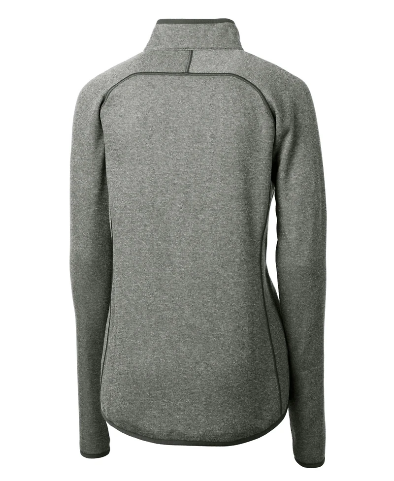 Cutter & Buck Mainsail Sweater-Knit Womens Full Zip Jacket