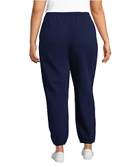Lands' End Women's Serious Sweats High Rise Jogger Pants
