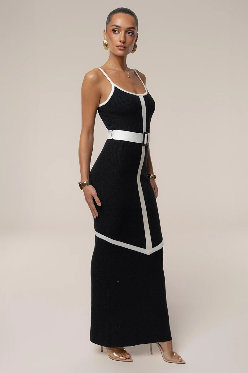 Jluxlabel Women's Belted Cami Maxi Dress