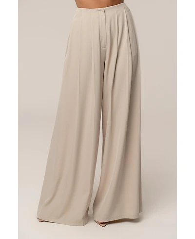 Jluxlabel Women's Summer Ease Wide Leg Pants