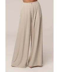 Jluxlabel Women's Summer Ease Wide Leg Pants