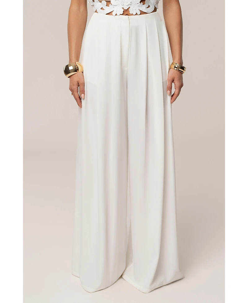 Jluxlabel Women's Summer Ease Wide Leg Pants