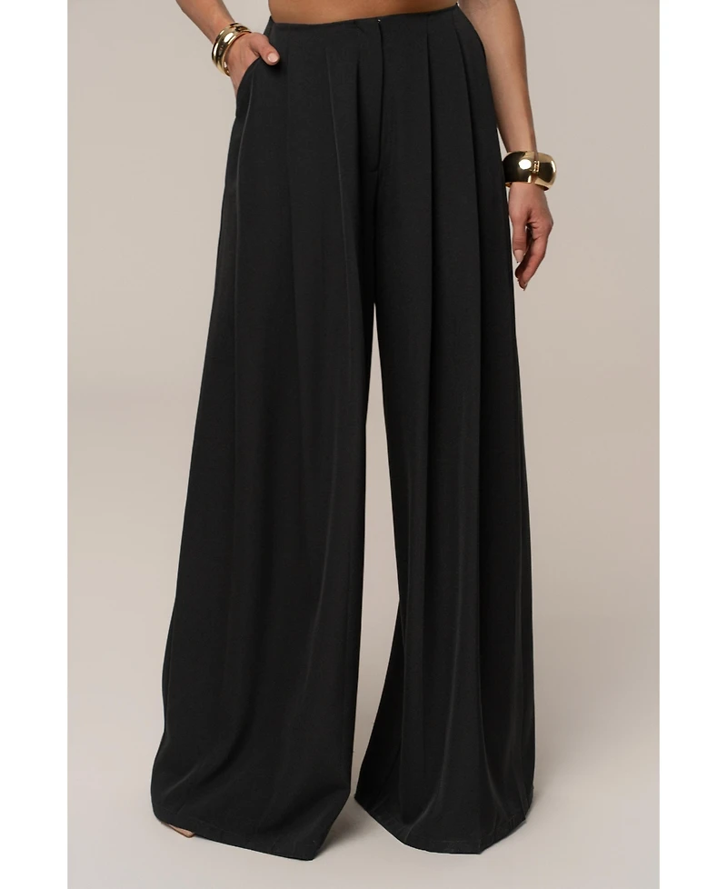 Jluxlabel Women's Summer Ease Wide Leg Pants