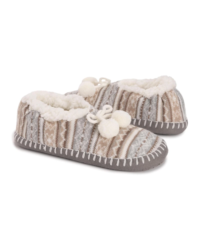 Muk Luks Women's Classic Ballerina Slipper