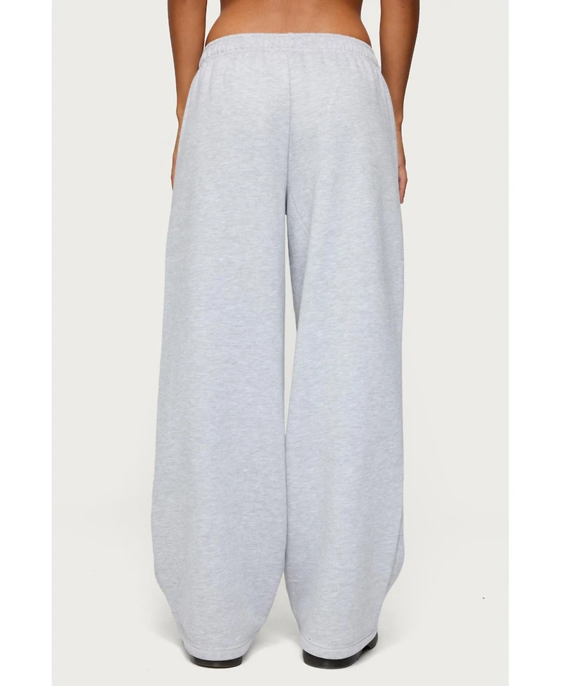 Edikted Womens I Heart London Sweatpants
