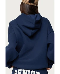 Edikted Womens Senior Girl Oversized Hoodie