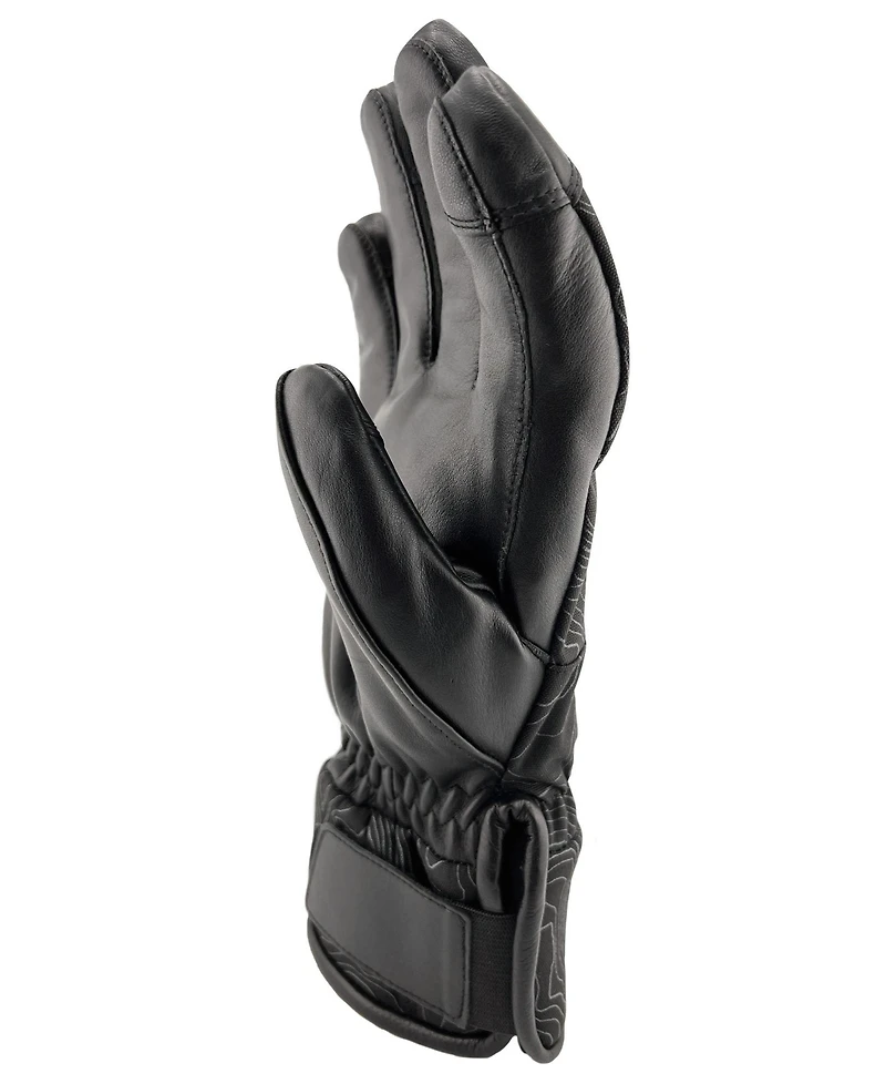 Kessler Women`s Waterproof Ergo Grip Leather Palm Snow Gloves Aspen
